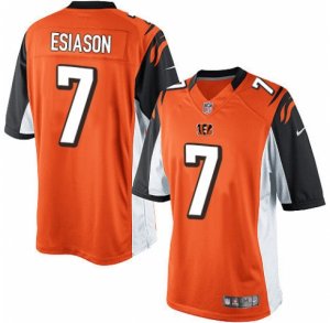 Men\'s Nike Cincinnati Bengals #7 Boomer Esiason Limited Orange Alternate NFL Jersey