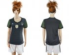 Womens Germany Blank Away Soccer Country Jersey