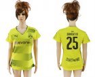 2017-18 Dortmund 25 SOKRATIS Home Women Soccer Jersey