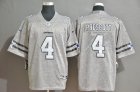 Nike Cowboys #4 Dak Prescott 2019 Gray Gridiron Gray Vapor Untouchable Limited