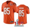 Nike Bengals #85 Tee Higgins Orange 2022 Super Bowl LVI Vapor Limited Jersey
