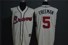Braves #5 Freddie Freeman White Nike Cool Base Sleeveless Jersey