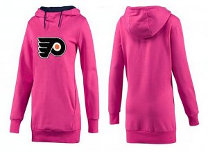 NHL Women Philadelphia Flyers Logo Pullover Hoodie 3