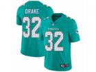 Nike Miami Dolphins #32 Kenyan Drake Vapor Untouchable Limited Aqua Green Team Color NFL Jersey