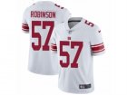 Mens Nike New York Giants #57 Keenan Robinson Vapor Untouchable Limited White NFL Jersey