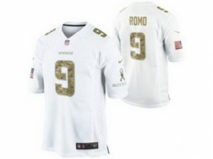 Nike Dallas Cowboys #9 Tony Romo White Jerseys[game USA]