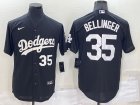 Dodgers #35 Cody Bellinger Black Nike Turn Back The Clock Cool Base Jerseys