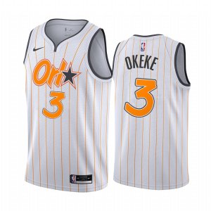 Nike Magic #3 Chuma Okeke White NBA Swingman 2020-21 City