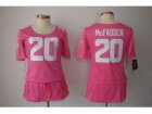 Nike Womens Oakland Raiders #20 Darren McFadden pink Jerseys(breast Cancer Awareness)
