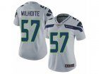 Women Nike Seattle Seahawks #57 Michael Wilhoite Vapor Untouchable Limited Grey Alternate NFL Jersey