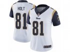 Women Nike Los Angeles Rams #81 Torry Holt Vapor Untouchable Limited White NFL Jersey