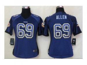 nike women jerseys minnesota vikings #69 jared allen purple[Elite drift fashion]