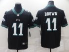 Nike Eagles #11 A. J. Brown Black 2022 NFL Draft Vapor Untouchable Limited Jersey