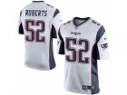 Men Nike New England Patriots #52 Elandon Roberts Game White NFL Jersey