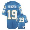 San Diego Chargers #19 Lance Alworth Throwback baby blue