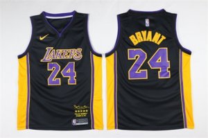 Lakers #8 kobe Bryant Black Black Mamba Nike Swingman Jersey