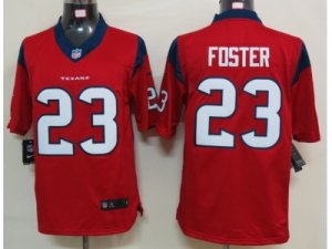 Nike NFL Houston Texans #23 Arian Foster Red Jerseys(Limited)