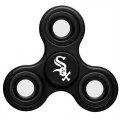 White Sox Team Logo Black Finger Spinner