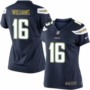 Women\'s Nike San Diego Chargers #16 Tyrell Williams Limited Navy Blue Team Color NFL Jersey