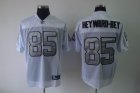 nfl jerseys oakland raiders #85 heyward-bey white(grey number)[2011]
