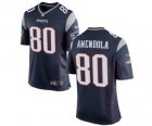 Mens Nike New England Patriots #80 Danny Amendola Game Navy Blue Team Color NFL Jersey