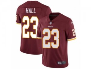 Mens Nike Washington Redskins #23 DeAngelo Hall Vapor Untouchable Limited Burgundy Red Team Color NFL Jersey