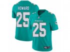 Nike Miami Dolphins #25 Xavien Howard Vapor Untouchable Limited Aqua Green Team Color NFL Jersey
