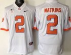 NCAA Clemson Tigers #2 Sammy Watkins White 2016 College Football Playoff National Championship Jersey