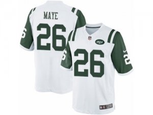 Mens Nike New York Jets #26 Marcus Maye Limited White NFL Jersey