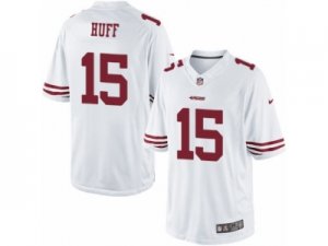 Mens Nike San Francisco 49ers #15 Josh Huff Limited White NFL Jersey