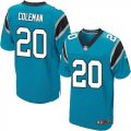 Nike Carolina Panthers #20 Kurt Coleman blue Jerseys(Elite)