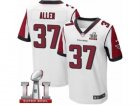 Mens Nike Atlanta Falcons #37 Ricardo Allen Elite White Super Bowl LI 51 NFL Jersey