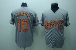 mlb baltimore orioles #10 jones grey(cool base)