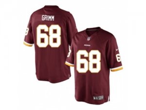 Nike Washington Redskins #68 Russ Grimm Burgundy Red Limited Jersey