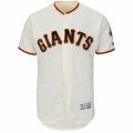 Mens San Francisco Giants Majestic Home Blank Ivory Flex Base Authentic Collection Team Jersey