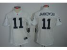 Nike Women NFL Oakland Raiders #11 Sebastian Janikowski White Jerseys