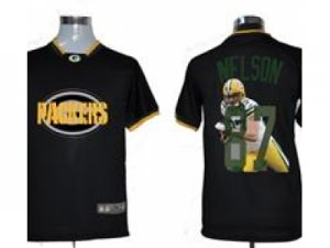 Nike Green Bay Packers #87 Jordy Nelson Team ALL-Star Fashion Jerseys