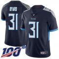 Nike Titans #31 Kevin Byard Navy Blue Team Color Mens Stitched NFL