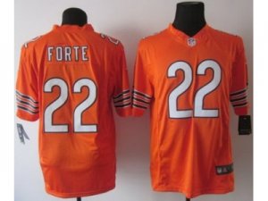 Nike NFL Chicago Bears #22 Matt Forte Orange Jerseys(Limited)