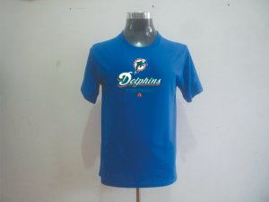 Miami Dolphins Big & Tall Critical Victory T-Shirt Blue