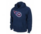 Tennessee Titans Logo Pullover Hoodie D.Blue