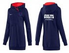 Women Indianapolis Colts Logo Pullover Hoodie-129