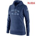 Women NEW Seattle Seahawks Heart & Soul Pullover Hoodie Blue