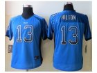 Nike women nfl jerseys indianapolis colts #13 hilton blue[Elite drift fashion]