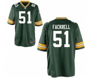 Men\'s Nike Green Bay Packers #51 Kyler Fackrell Game Green Team Color NFL Jersey