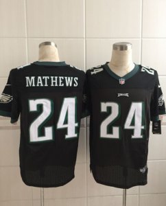 Nike Philadelphia Eagles #24 Mathews black jerseys[Elite Mathews]