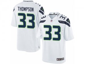 Mens Nike Seattle Seahawks #33 Tedric Thompson Limited White NFL Jersey