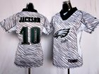 Nike Womens Philadelphia Eagles #10 DeSean Jackson jerseys[fem fan zebra]