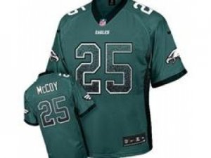 Nike Philadelphia Eagles #25 LeSean McCoy Midnight Green Jerseys(Elite Drift Fashion)