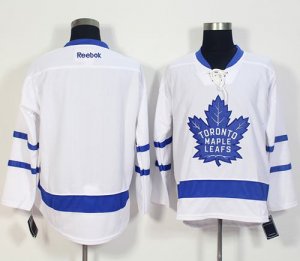 Mens Toronto Maple Leafs Blank White New Stitched NHL Jersey